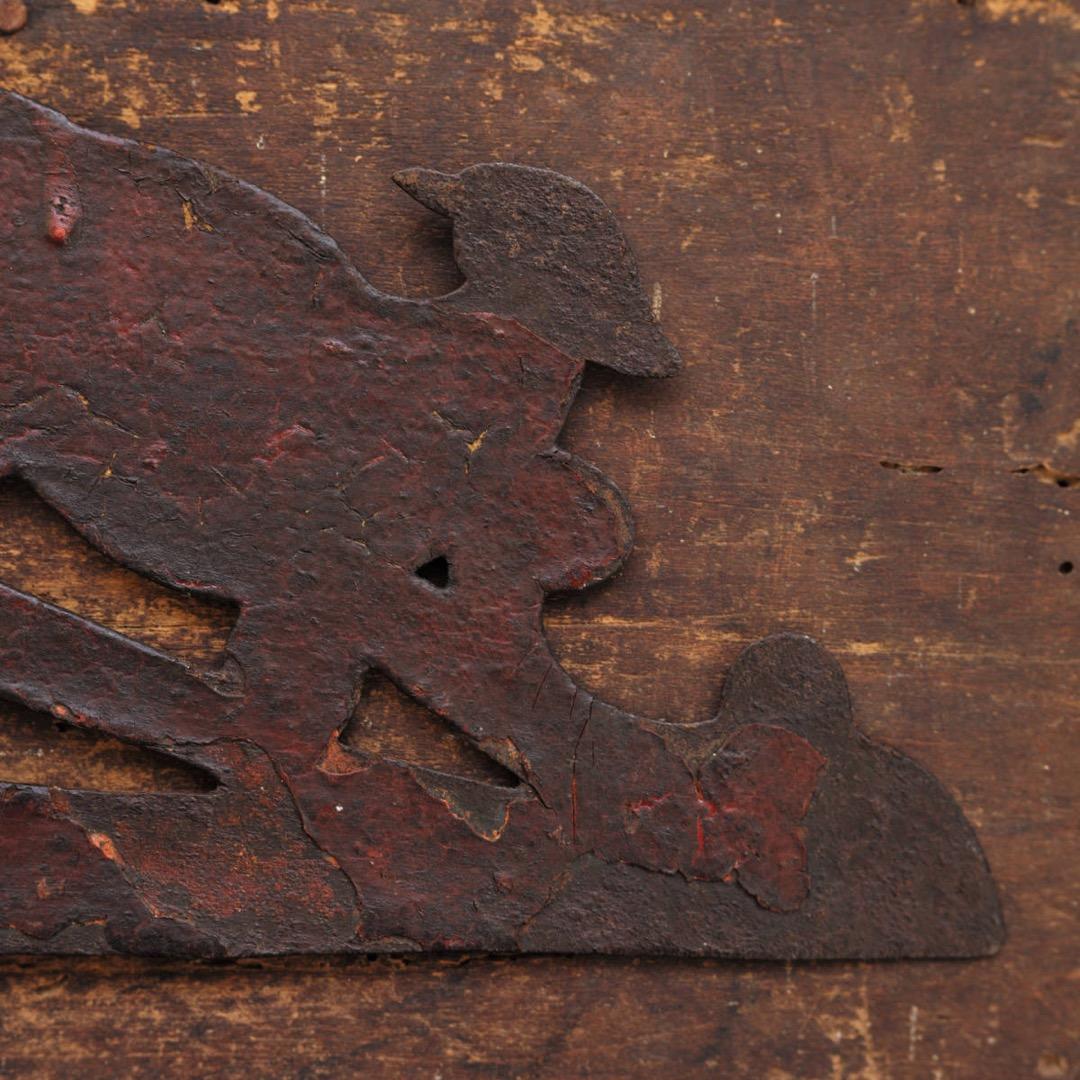 18世紀 オランダ 鉄製風見 / アンティーク1700年代 工芸 子羊 デルフト