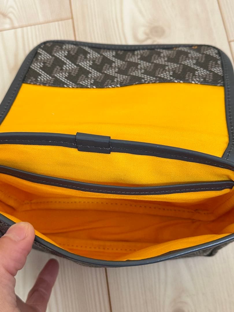 【美品】レザレクション ウエストポーチ　アイクスNo.2 ハスキーグレー