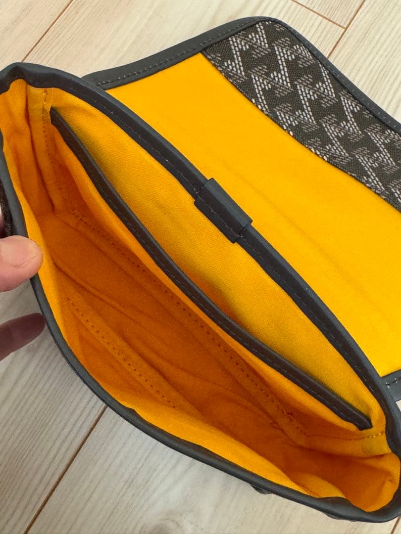 【美品】レザレクション ウエストポーチ　アイクスNo.2 ハスキーグレー