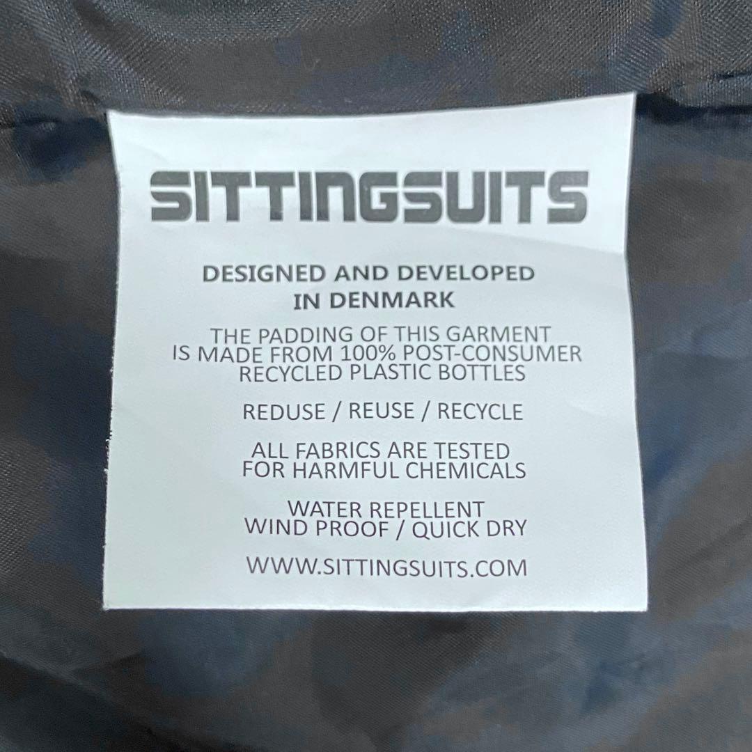 希少 防寒ベンチコート Sittingsuit デンマーク ブランド ブラック