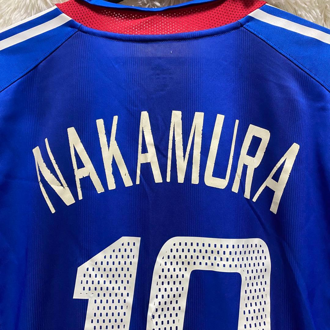 adidas サッカー日本代表 ユニフォーム L サイズ　中村俊輔 日本製