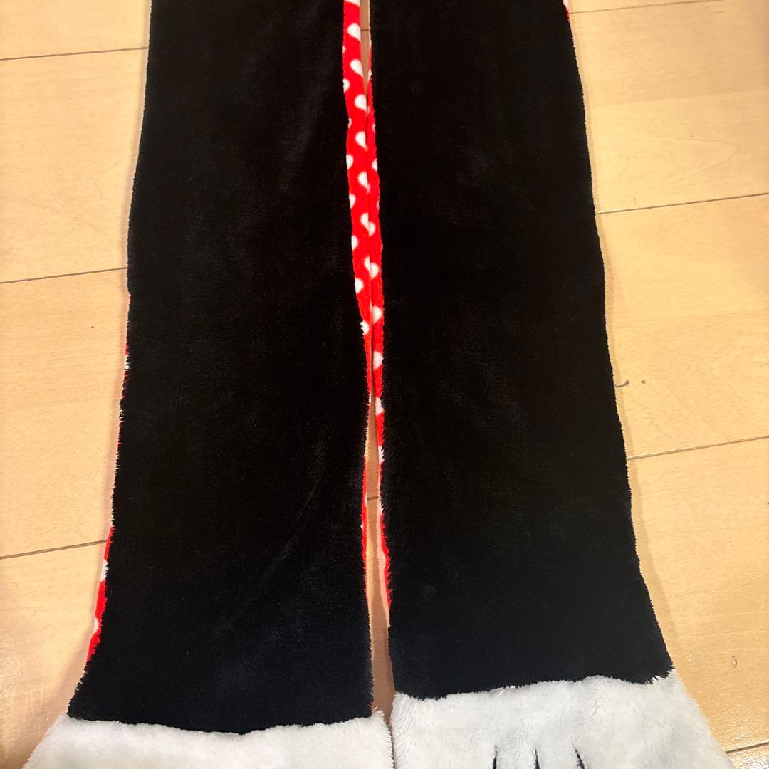 ミニーマウス マフラーキャップ ファンキャップ ディズニー ヘアピン セット