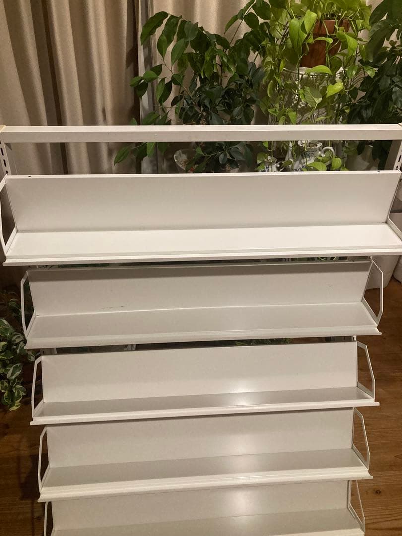 タテヤマ　スチールラック　本棚 CD DVDラック 収納棚 キャスター付