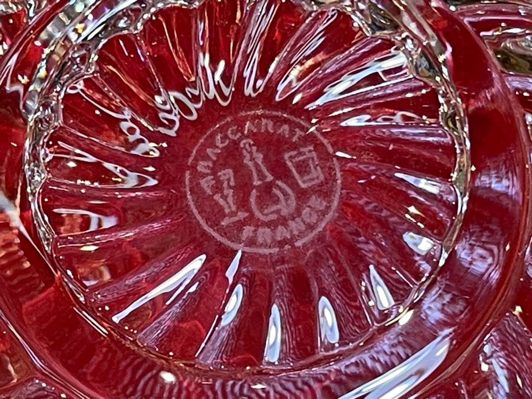 B7118 【バカラ】ボリュート アッシュトレイ 小物入れ