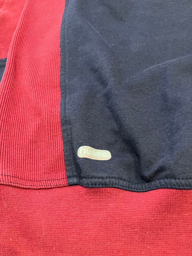 アストンヴィラ Hummel 32RED スウェット 古着　アストンビラ