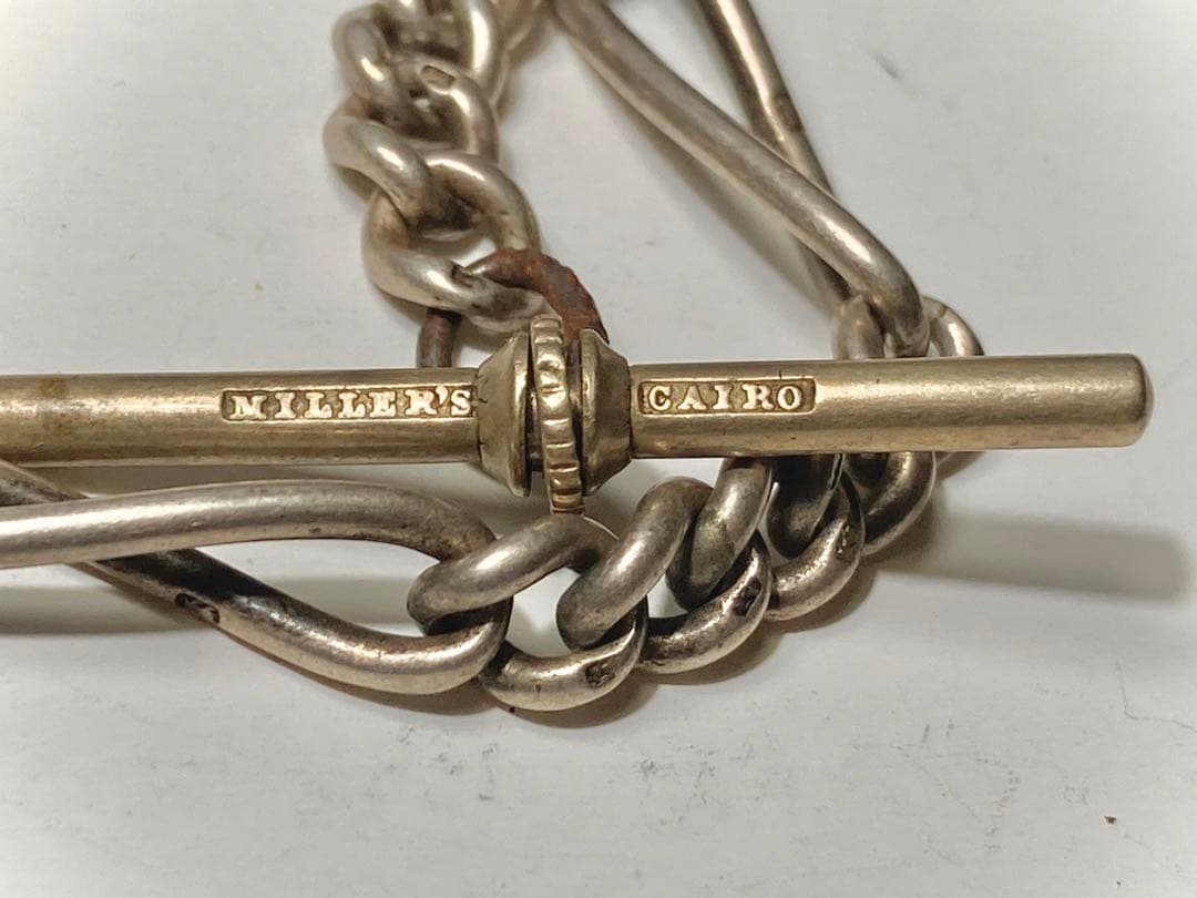 純銀製*アルバートチェーン *スターリングシルバー(925銀) アルバティーナ