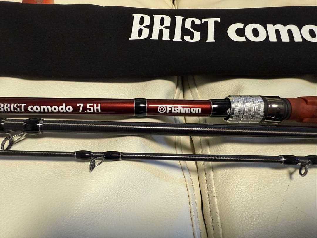 美品　ブリストコモド7.5H フィッシュマン