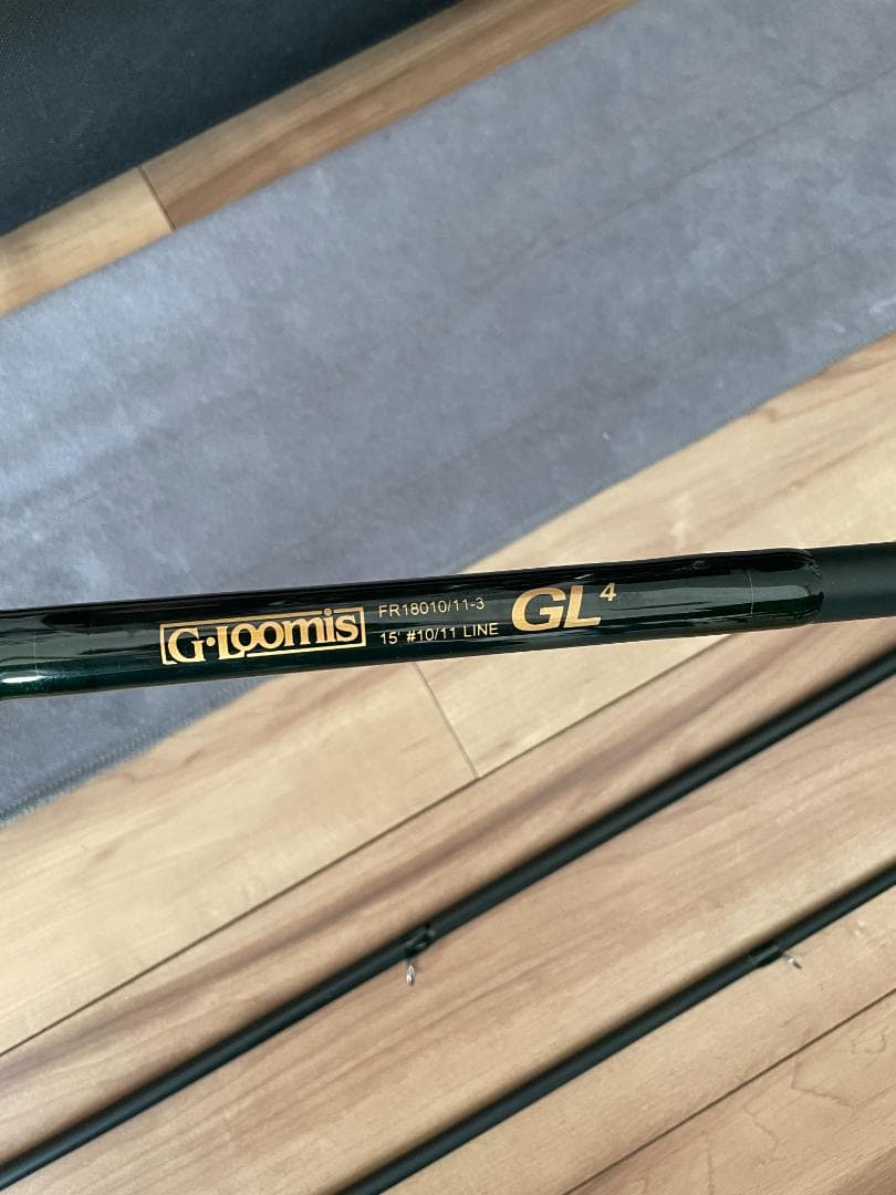 Gルーミス フライロッド GL4 15’＃10/11 FR18010 ケース付