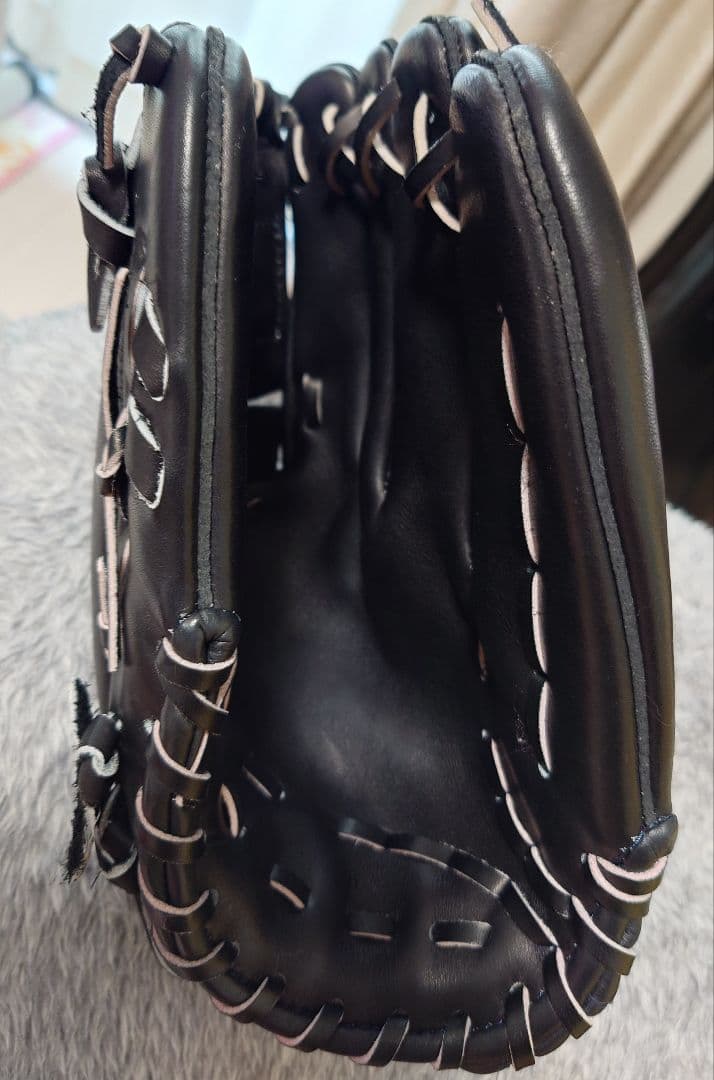 NOMOY 硬式グローブ 黒 レザー