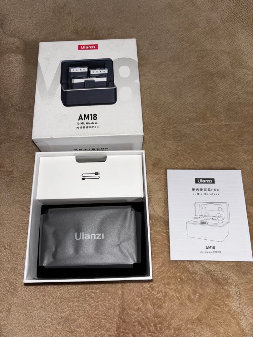 Ulanzi AM18 ワイヤレスマイク【ウランジ】
