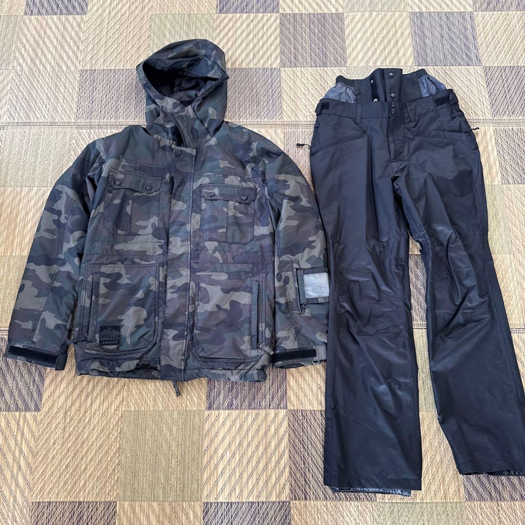 上着キスマーク 迷彩柄 ジャケット　無名パンツ　セット