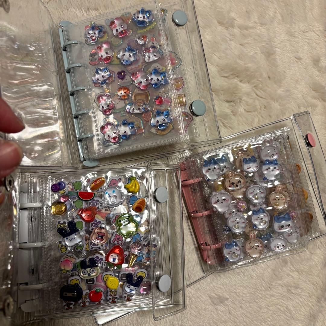 シール帳　完成品　ボンボンドロップシール　サンリオ　ちいかわ　たまごっち　シル活