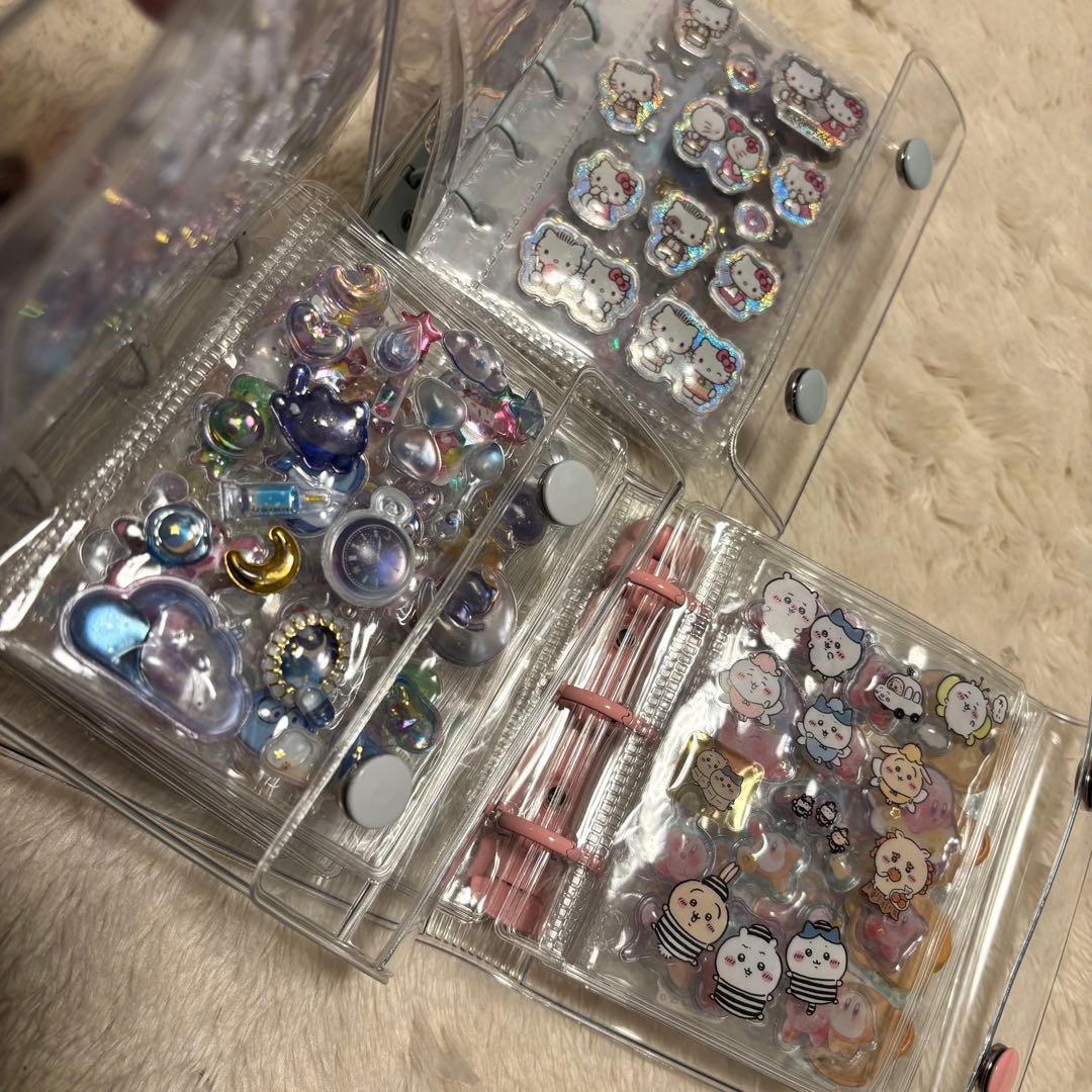 シール帳　完成品　ボンボンドロップシール　サンリオ　ちいかわ　たまごっち　シル活