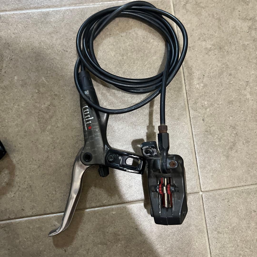 Avid 油圧ブレーキ　4ポッド　180mmローター　セット