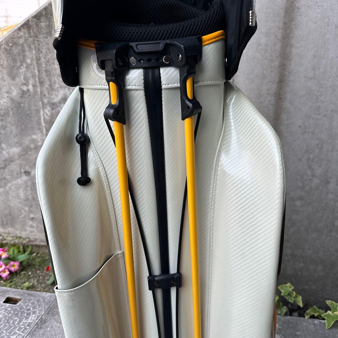 HONMA キャディバッグ ホワイト/イエロー