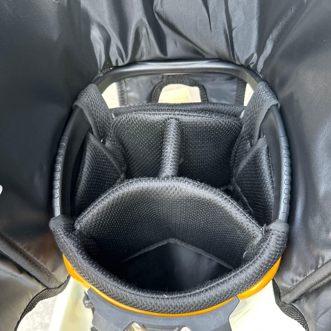 HONMA キャディバッグ ホワイト/イエロー