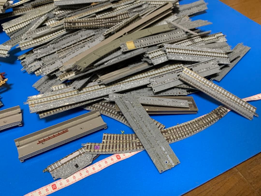 Nゲージ Tomix 複線高架レイアウト 中古品　まとめ　０７０４レール１