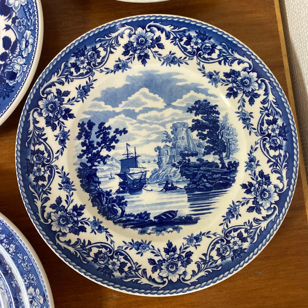ウェッジウッド　ブルー＆ホワイト　リミテッドエディション23cmプレート