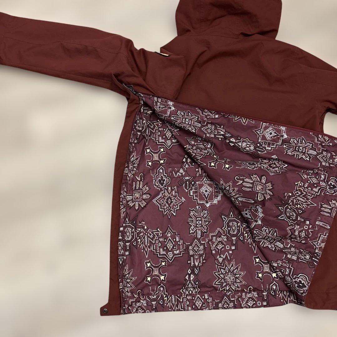 バートン BURTON リバーシブル アノラック ウェア S 蛇パッチ M相当