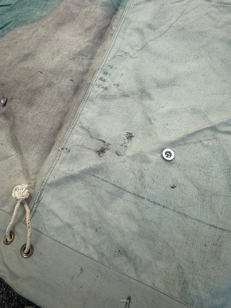 スウェーデン軍　軍幕 ４枚セット 迷彩テント 軍放出品