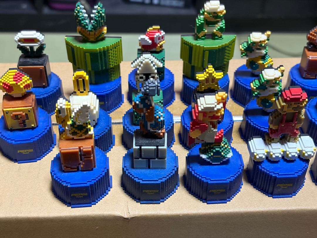 スーパーマリオ ボトルキャップフィギュア