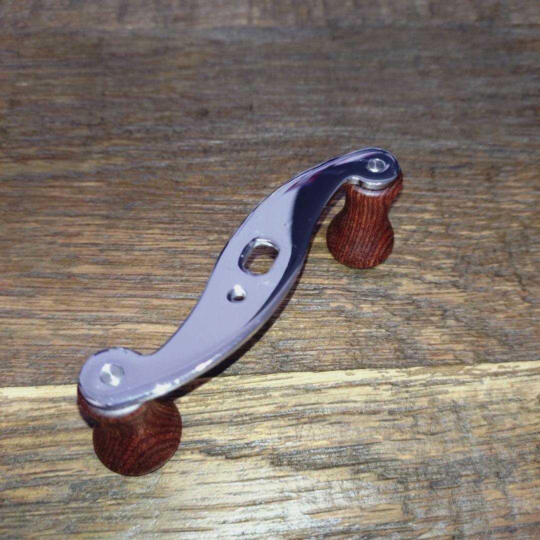 ハネダクラフト S型ハンドル70mm 左用 ウッドノブ