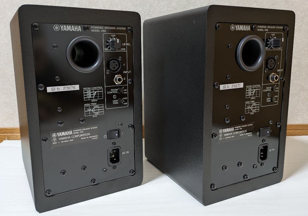 YAMAHA HS5 モニタースピーカー 2台セット