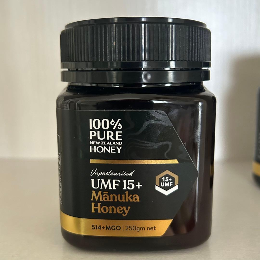 100%ピュア ニュージーランド マヌカハニー UMF15＋　2個