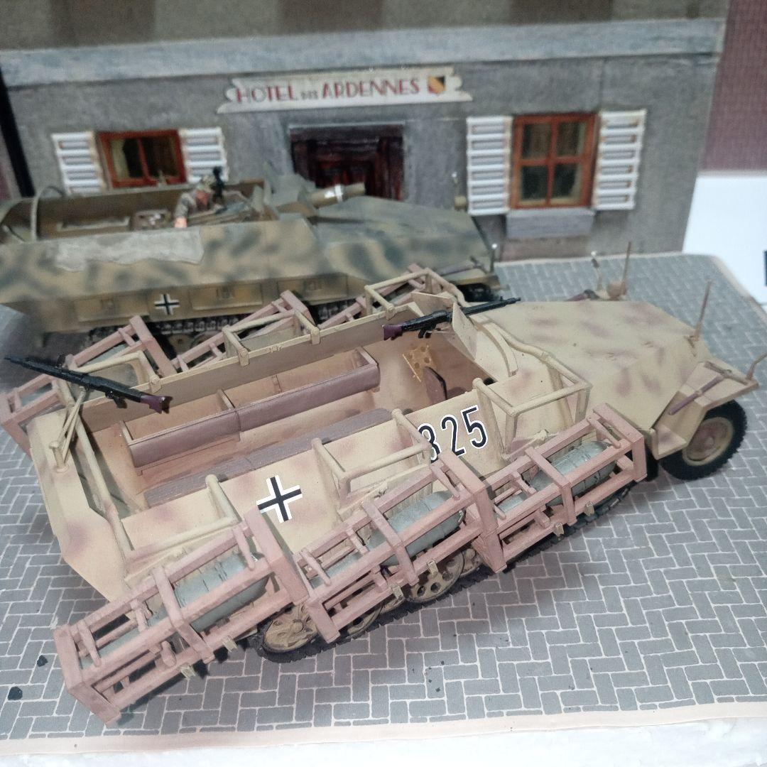 タミヤ　ドイツ軍ハ―フトラックSd.Kfz.251　３輛　1/35　ジオラマ用