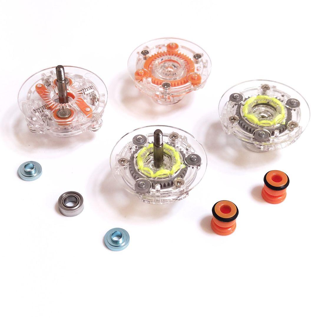 【開封品・美品/一部難あり】ハイパークラスター6個 ヨーヨーセット ケース付