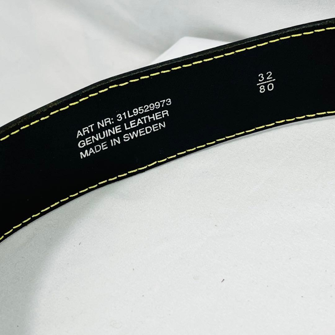 【希少】 J.LINDEBERG STOCKHOLM 1990's本革ベルト