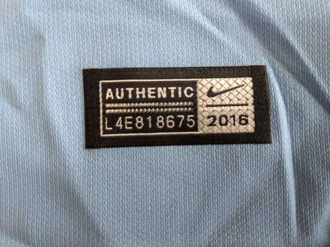 ２０１６シーズン　マンチェスターシティ　アグエロ　ユニフォーム