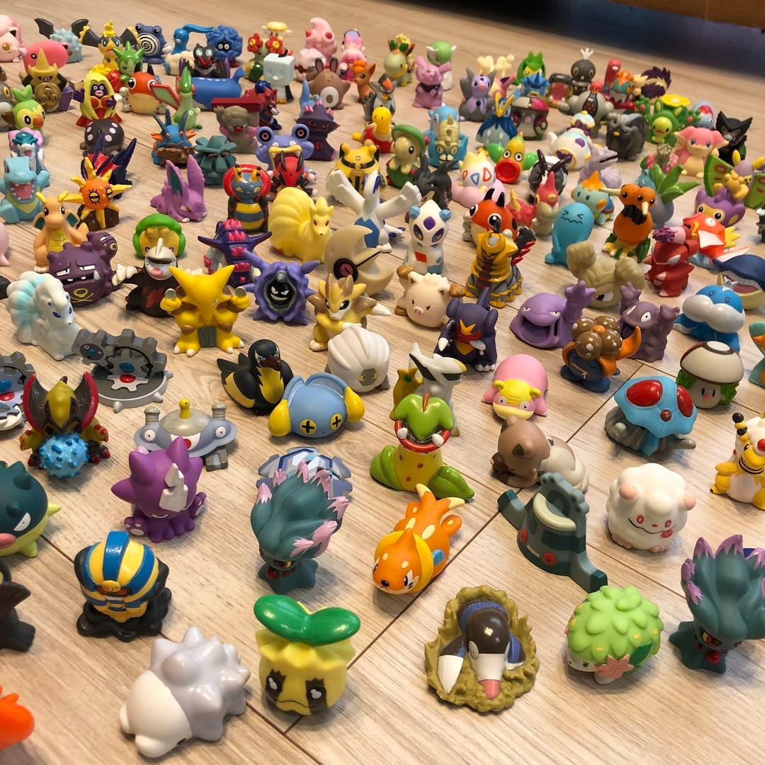 ポケモンキッズ　指人形　200個以上　フィギュアまとめ売り　オマケ多数
