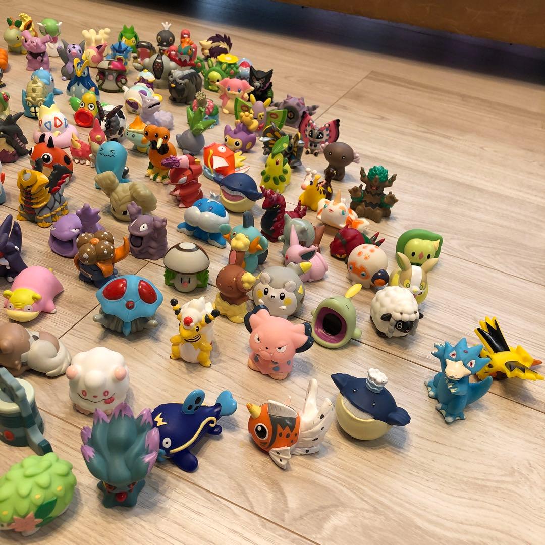 ポケモンキッズ　指人形　200個以上　フィギュアまとめ売り　オマケ多数