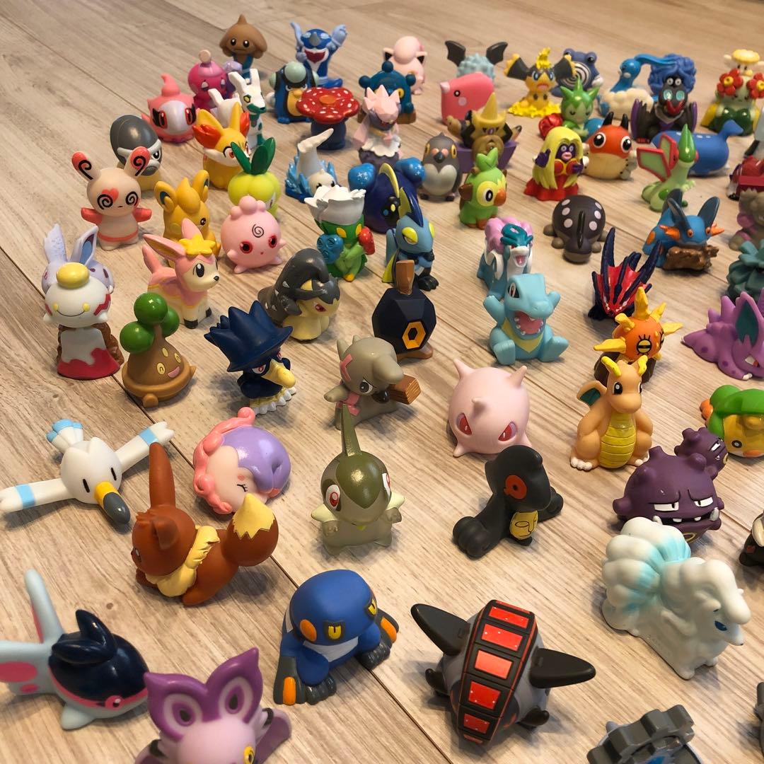 ポケモンキッズ　指人形　200個以上　フィギュアまとめ売り　オマケ多数