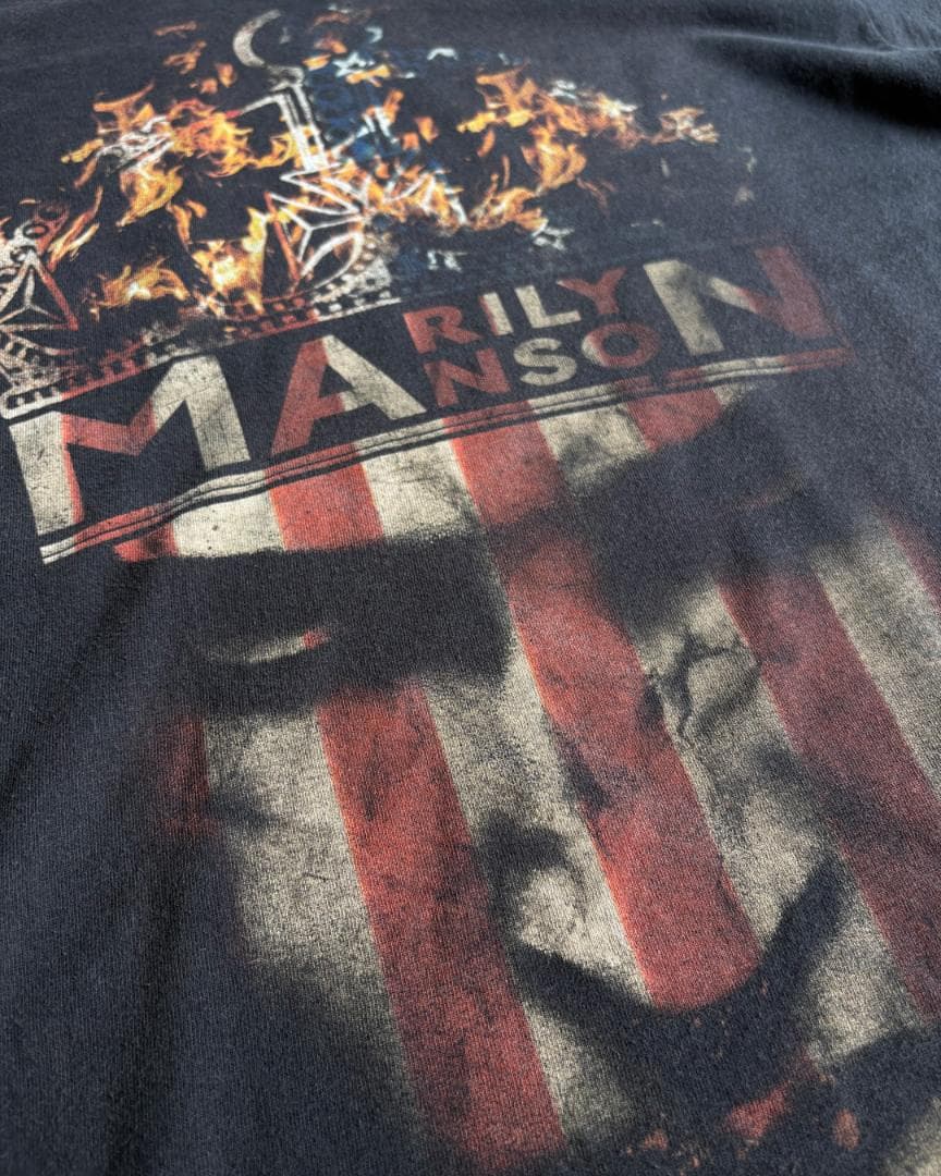 2008 MARILYN MANSON フェイス バンド Tシャツ