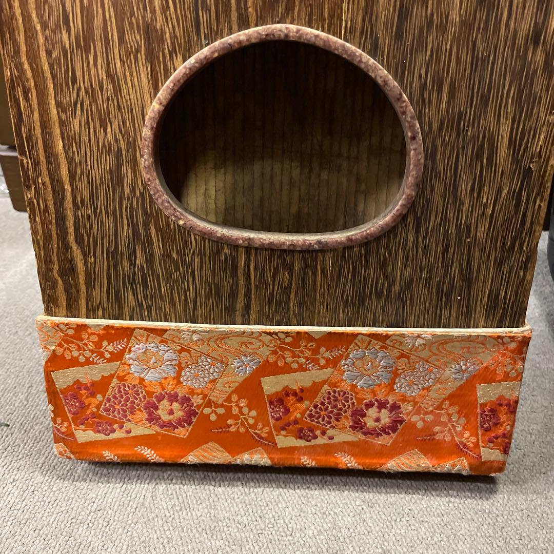 13弦お琴 並甲 すだれ彫り 舌に蒔絵の音色の良い