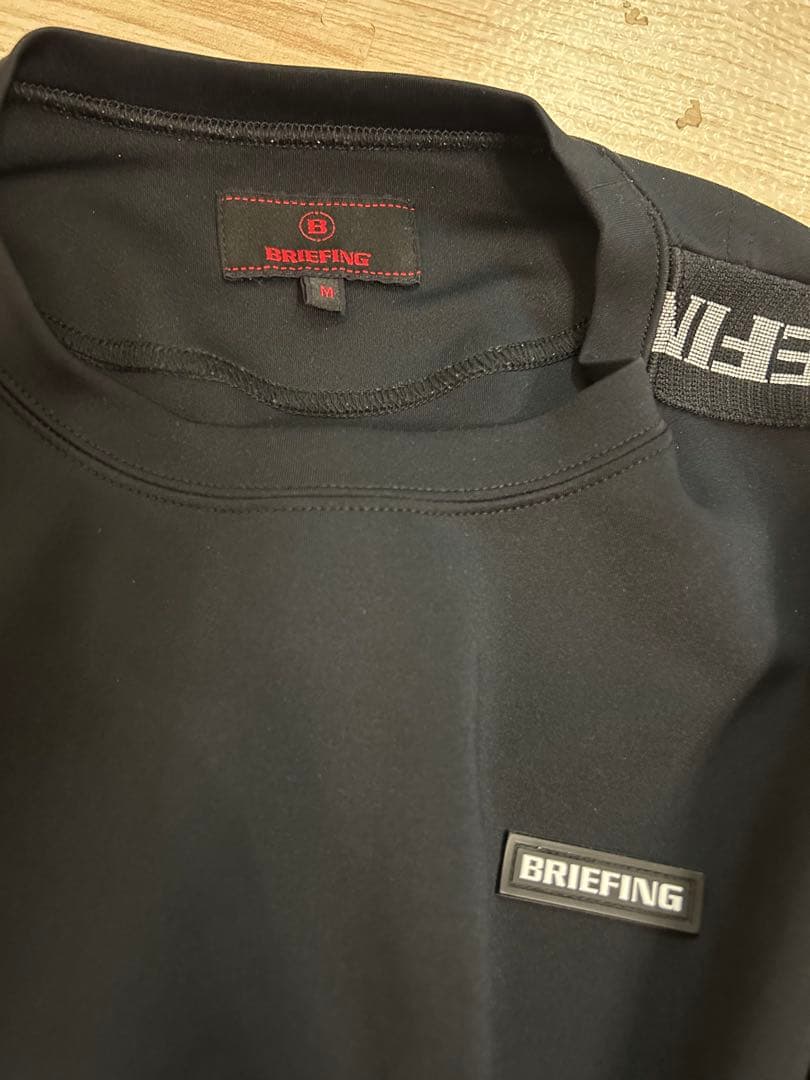 メンズウェア BRIEFING GOLF SIDE LINE CREW NECK M