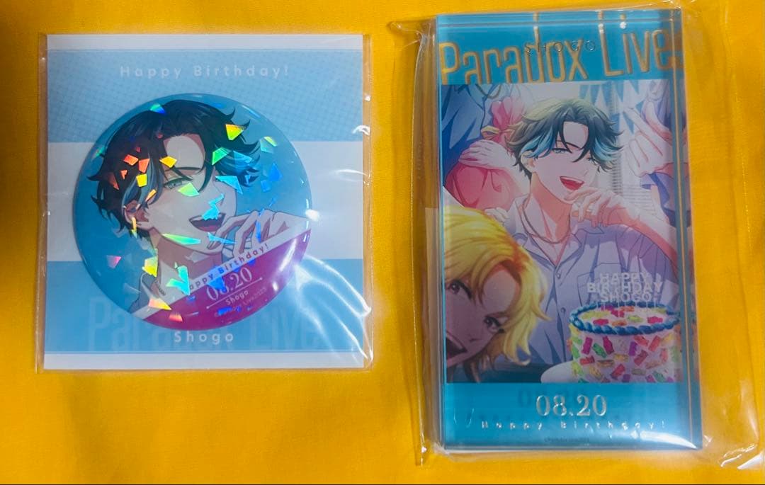 パラライ 大和憧吾 バースデー グッズ アクブロ 缶バッジ