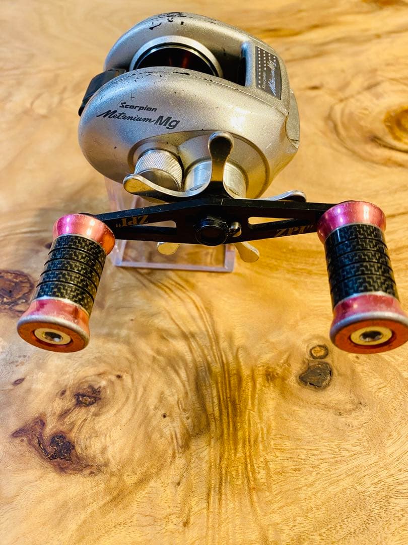 シマノ　初代メタニウムMg ZPIカスタムハンドル