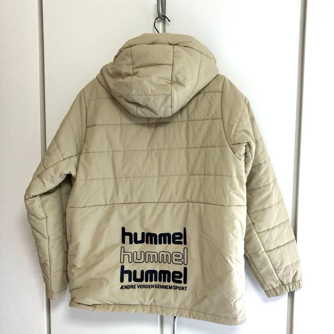 M 極美品　hummel ヒュンメル　メンズパーカー　ダウンジャケット　サッカー