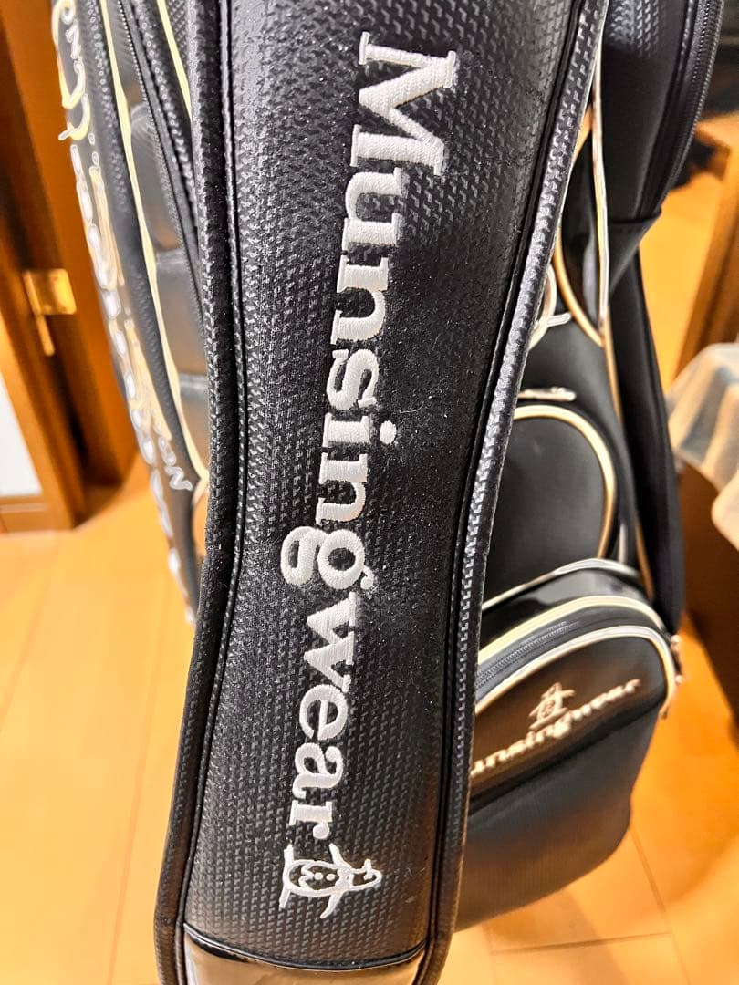 【最終値下げ】Munsingwear ブラック キャディバッグ