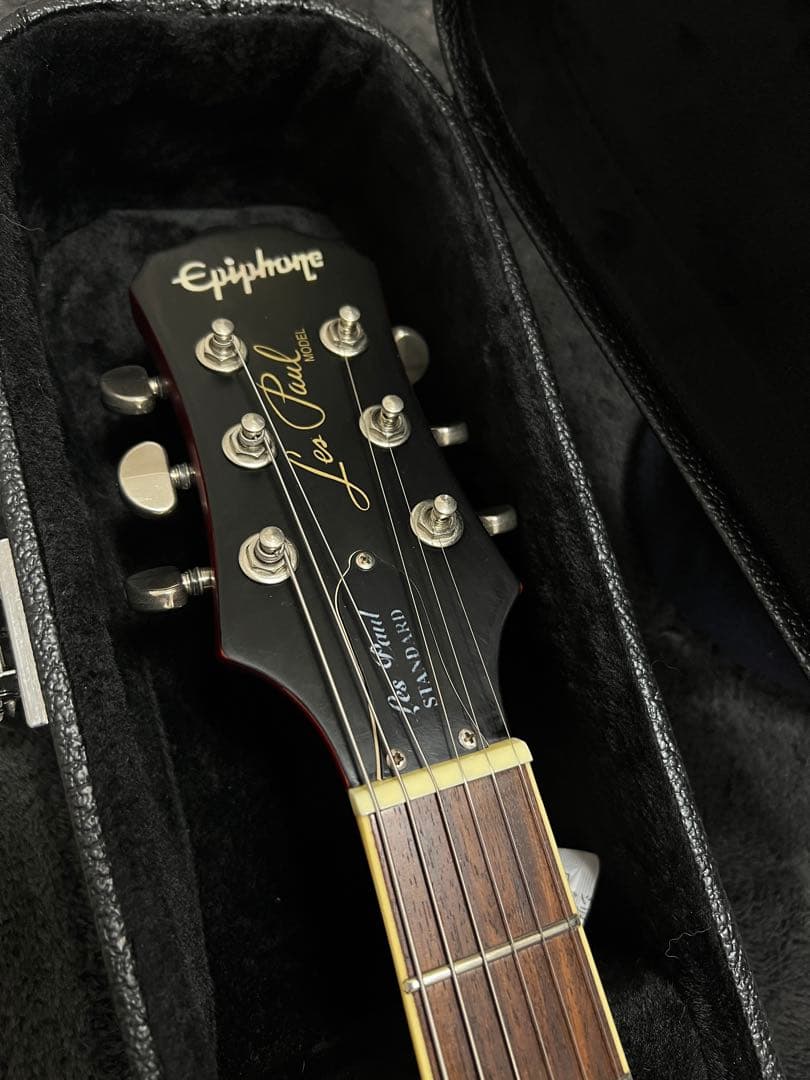 Epiphone Les Paul Standard +ハードケース+新品弦