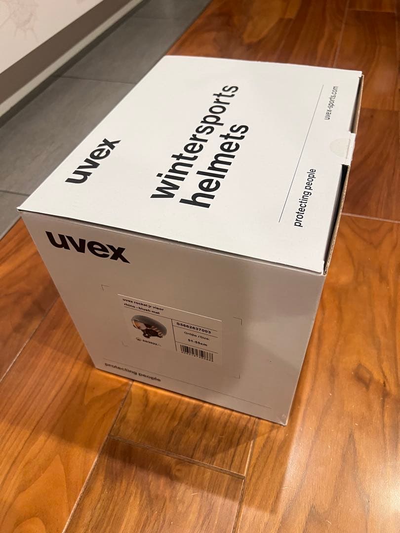 年末セールです【美品】uvex rocket jr. visor 51-55㎝