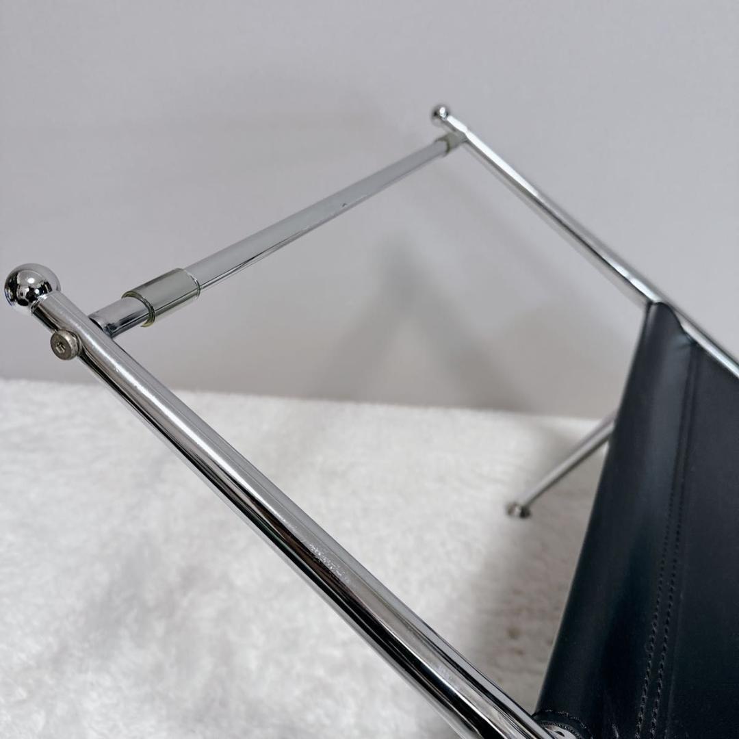 センター ガラステーブル 北欧レトロ ミッドセンチュリー アイアンフレーム