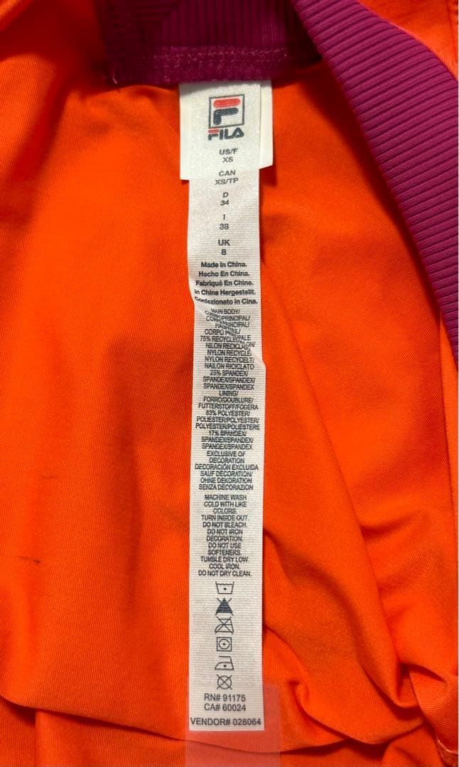 フィラ　ワンピース　テニスウェア