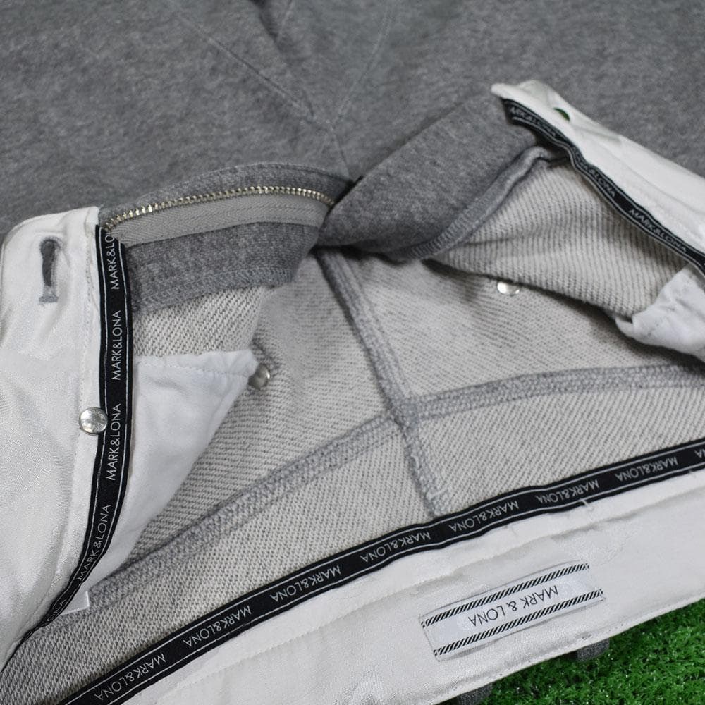 MARK&LONA ゴルフ スウェットパンツ【ライトグレー/M】美品！