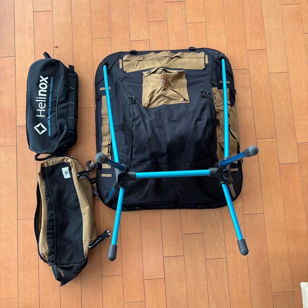 ヘリノックス　チェアワン　カバー未使用　grn outdoorカバー付