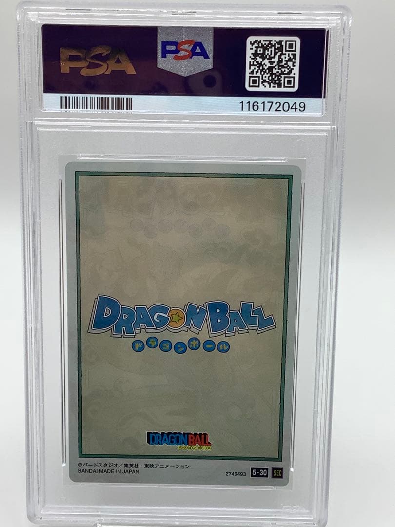 Myday公式アカウント02 PSA10 ドラゴンボール　イタジャガ孫悟空