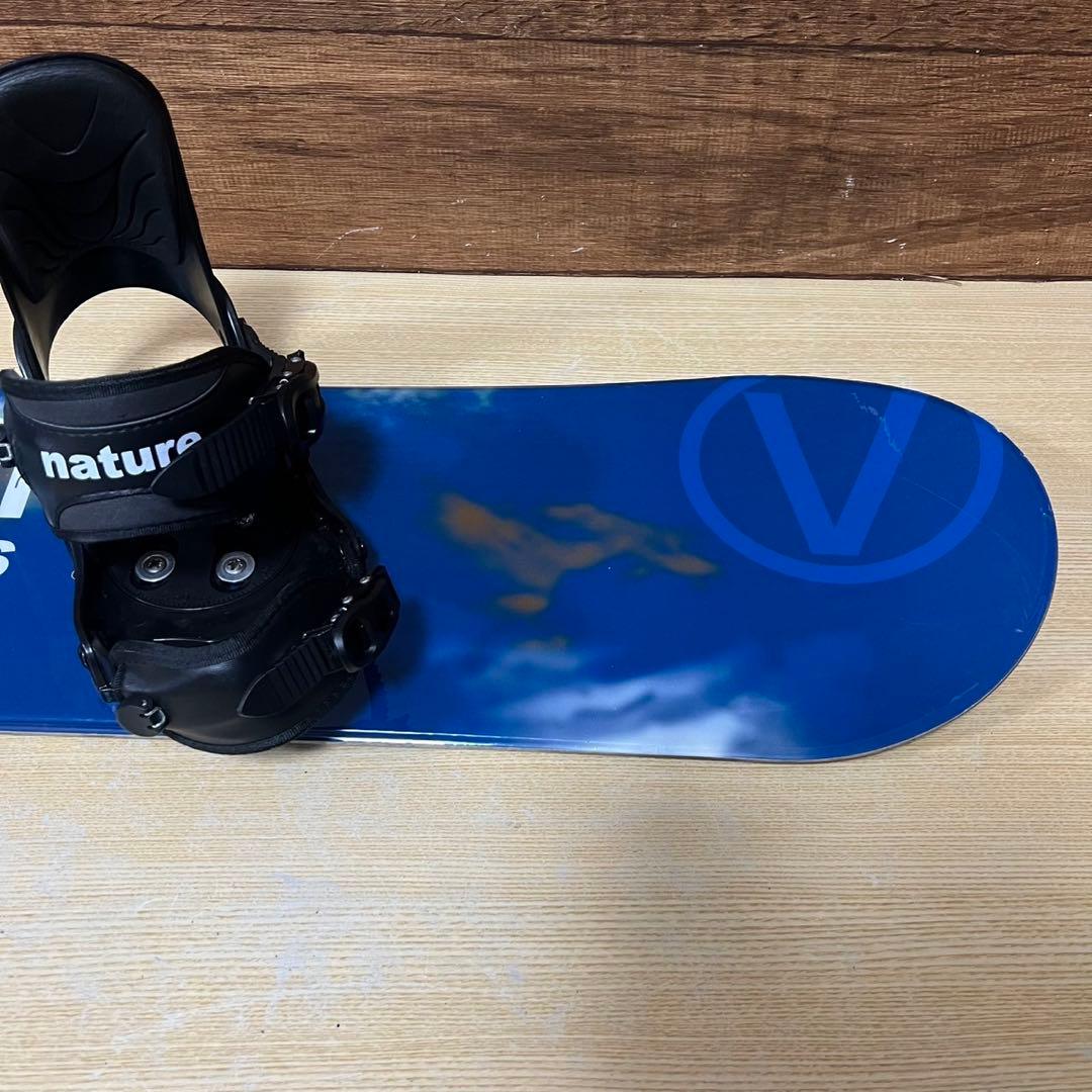 美品　nature ネイチャー スノーボード キッズ　ジュニア　3点 120cm